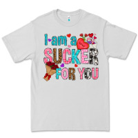 Dove Grey i am a sucker for you Premium Tee - NancyCooperArtShop