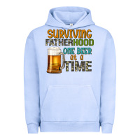 Pigment Grape Ice surviving fatherhood one beer at a  time Urban Hoodie - Artiststas