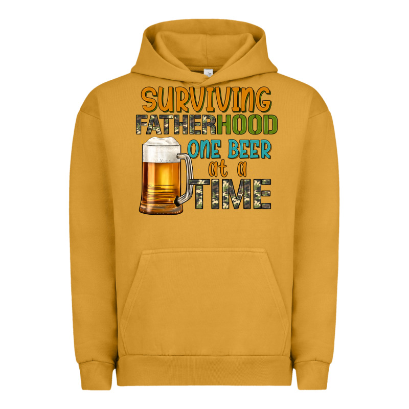 Surviving Fatherhood One Beer At A  Time Urban Hoodie by Artiststas | Teevron