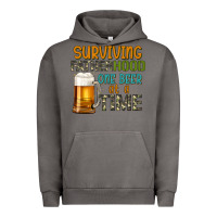 Pigment Tornado surviving fatherhood one beer at a  time Urban Hoodie - Artiststas