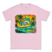 Bubblegum Pink life is better at the beach Classic Tee - Jasminsmagicworld