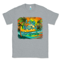 Heather Grey life is better at the beach Classic Tee - Jasminsmagicworld