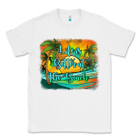 White life is better at the beach Classic Tee - Jasminsmagicworld