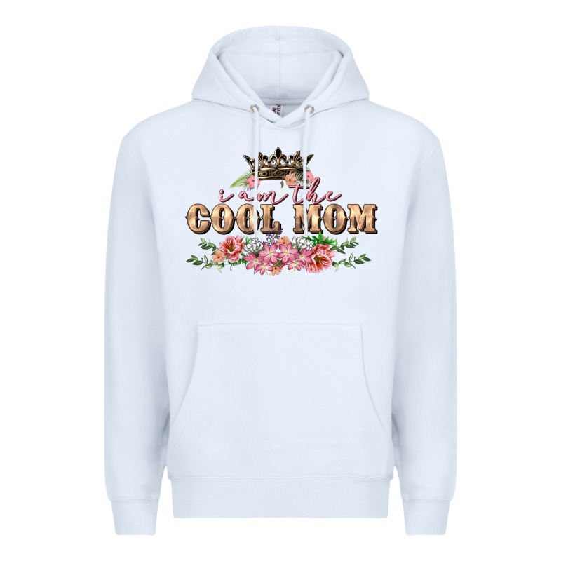 I Am The Cool Mom Mother's Day Premium Hoodie by FaDigitalArtStudio | Teevron