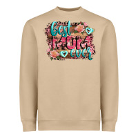 Mushroom Best Mom ever Mother's Day Heavyweight Sweatshirt - CowGirlArtShop