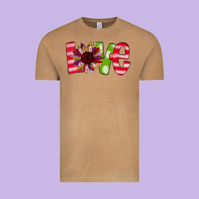 Love Sunflower Vintage Tee Designed By Bettercallsaul