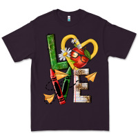 Plum teacher love nca Premium Tee - NancyCooperArtShop