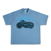 Pebble Blue American Chopper Urban Heavy Tee - Bettercallsaul