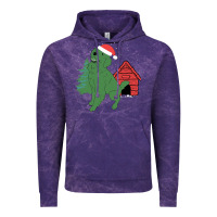 Cloud Purple Christmas Dog Vintage Hoodie - Bettercallsaul
