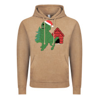 Vintage Coffee Christmas Dog Vintage Hoodie - Bettercallsaul