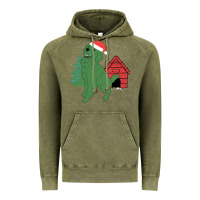 Vintage Olive Christmas Dog Vintage Hoodie - Bettercallsaul