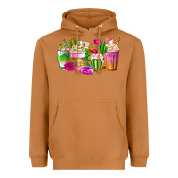 Meerkat Stuck On You Cup Heavyweight Hoodie - CowhideDigitalArt