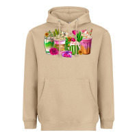 Mushroom Stuck On You Cup Heavyweight Hoodie - CowhideDigitalArt