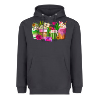 Smoke Stuck On You Cup Heavyweight Hoodie - CowhideDigitalArt