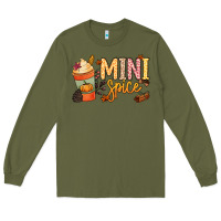 Army Green Mini spice Long Sleeve Tee - NancyCooperArtShop