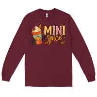 Burgundy Mini spice Long Sleeve Tee - NancyCooperArtShop