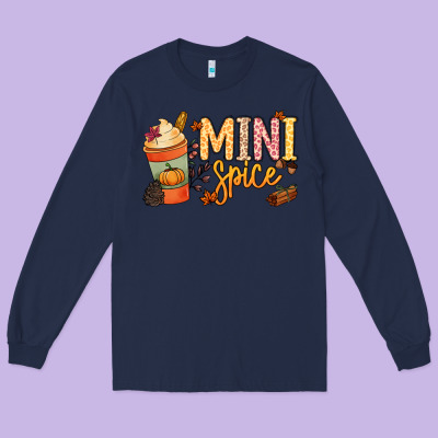 Mini Spice Long Sleeve Tee Designed By Nancycooperartshop