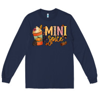 Navy Mini spice Long Sleeve Tee - NancyCooperArtShop