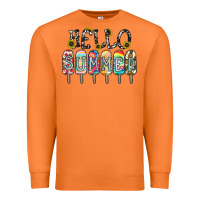 Carrot name vibrant summer greeting with popsicles Premium Sweatshirt - CowhideDigitalArt