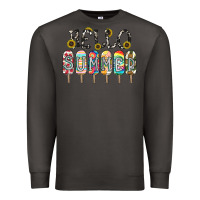 Smoke name vibrant summer greeting with popsicles Premium Sweatshirt - CowhideDigitalArt