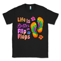 Black life is better in flip flops Classic Tee - Jasminsmagicworld