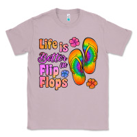 Lilac life is better in flip flops Classic Tee - Jasminsmagicworld