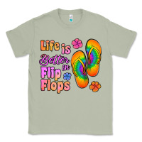 Matcha life is better in flip flops Classic Tee - Jasminsmagicworld