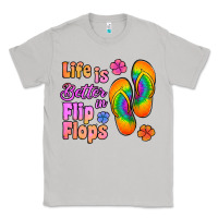 Moon Dust life is better in flip flops Classic Tee - Jasminsmagicworld