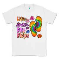 White life is better in flip flops Classic Tee - Jasminsmagicworld