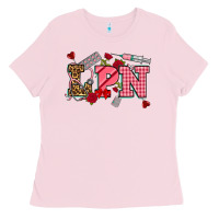Bubblegum Pink valentinesday lpn Ladies Tee - NancyCooperArtShop