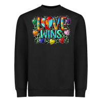 Black Love wins Heavyweight Sweatshirt - CowGirlArtShop