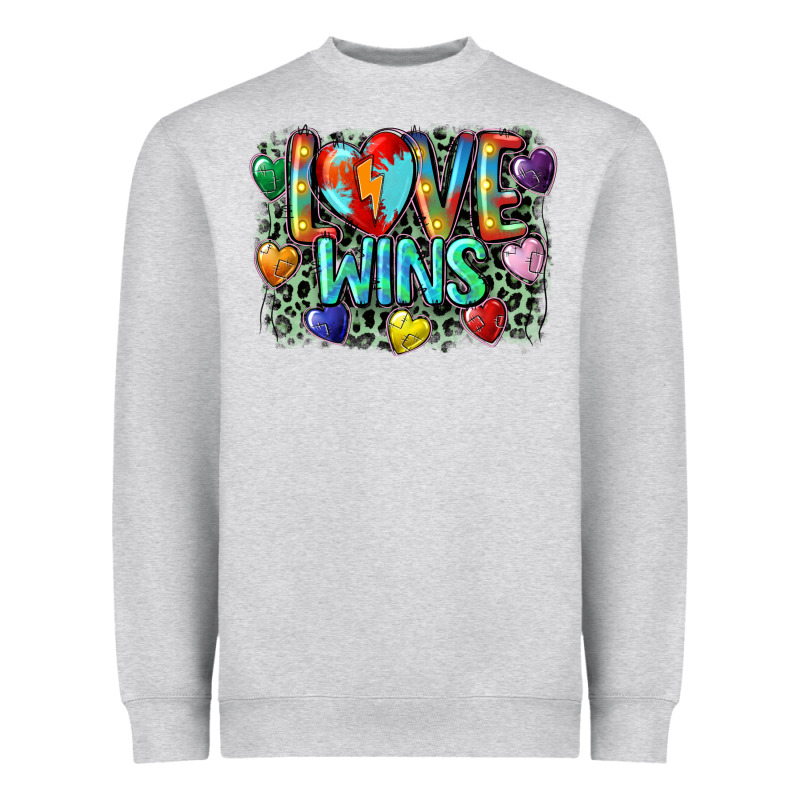 Love Wins Heavyweight Sweatshirt by CowGirlArtShop | Teevron