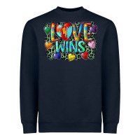 Navy Love wins Heavyweight Sweatshirt - CowGirlArtShop