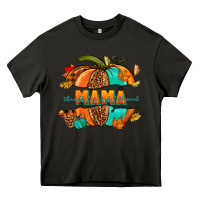 Asphalt Thankful grateful blessed mama pumpkin Heavy Core Tee - NancyCooperArtShop