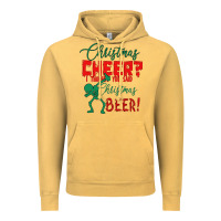 Vintage Mustard Christmas Cheer I Thought You Said Christmas Beer Vintage Hoodie - Bettercallsaul