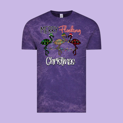 Merry Flocking Christmas Vintage Tee Designed By Bettercallsaul