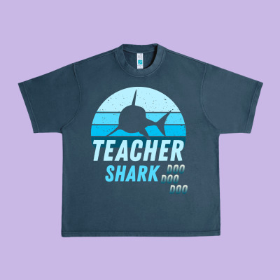 Teacher Shark Doo Urban Heavy Tee Designed By Bettercallsaul
