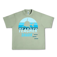 Oil Green Teacher Shark Doo Urban Heavy Tee - Bettercallsaul