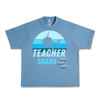 Pebble Blue Teacher Shark Doo Urban Heavy Tee - Bettercallsaul