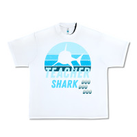White Teacher Shark Doo Urban Heavy Tee - Bettercallsaul