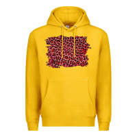 Lemon pink leopard background Premium Hoodie - RanaPortraitStore