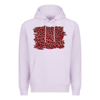 Lilac pink leopard background Premium Hoodie - RanaPortraitStore