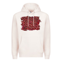 Pale Pink pink leopard background Premium Hoodie - RanaPortraitStore