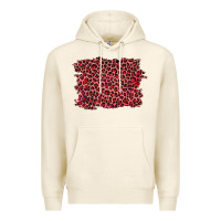 Tofu pink leopard background Premium Hoodie - RanaPortraitStore