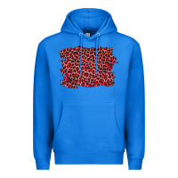 True Royal pink leopard background Premium Hoodie - RanaPortraitStore