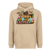 Mushroom Happy Easter Heavyweight Hoodie - LillyAllenDesigns