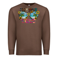 Chestnut Summer Vibes Premium Sweatshirt - CowhideDigitalArt