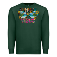 Sports Green Summer Vibes Premium Sweatshirt - CowhideDigitalArt