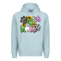 Blue Mist Dog mom Easter Mother's Day Premium Hoodie - FaDigitalArtStudio