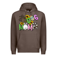 Coffee Dog mom Easter Mother's Day Premium Hoodie - FaDigitalArtStudio